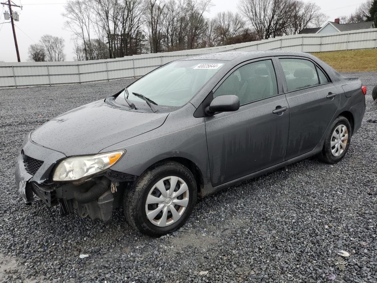 TOYOTA COROLLA 2010 2t1bu4ee3ac357060