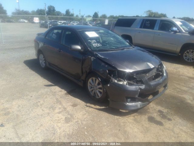 TOYOTA COROLLA 2010 2t1bu4ee3ac365353