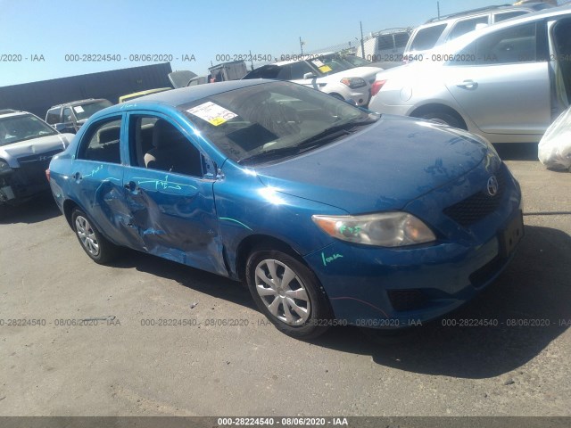 TOYOTA COROLLA 2010 2t1bu4ee3ac367765