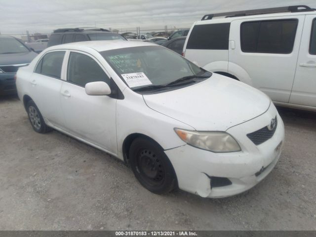 TOYOTA COROLLA 2010 2t1bu4ee3ac380127