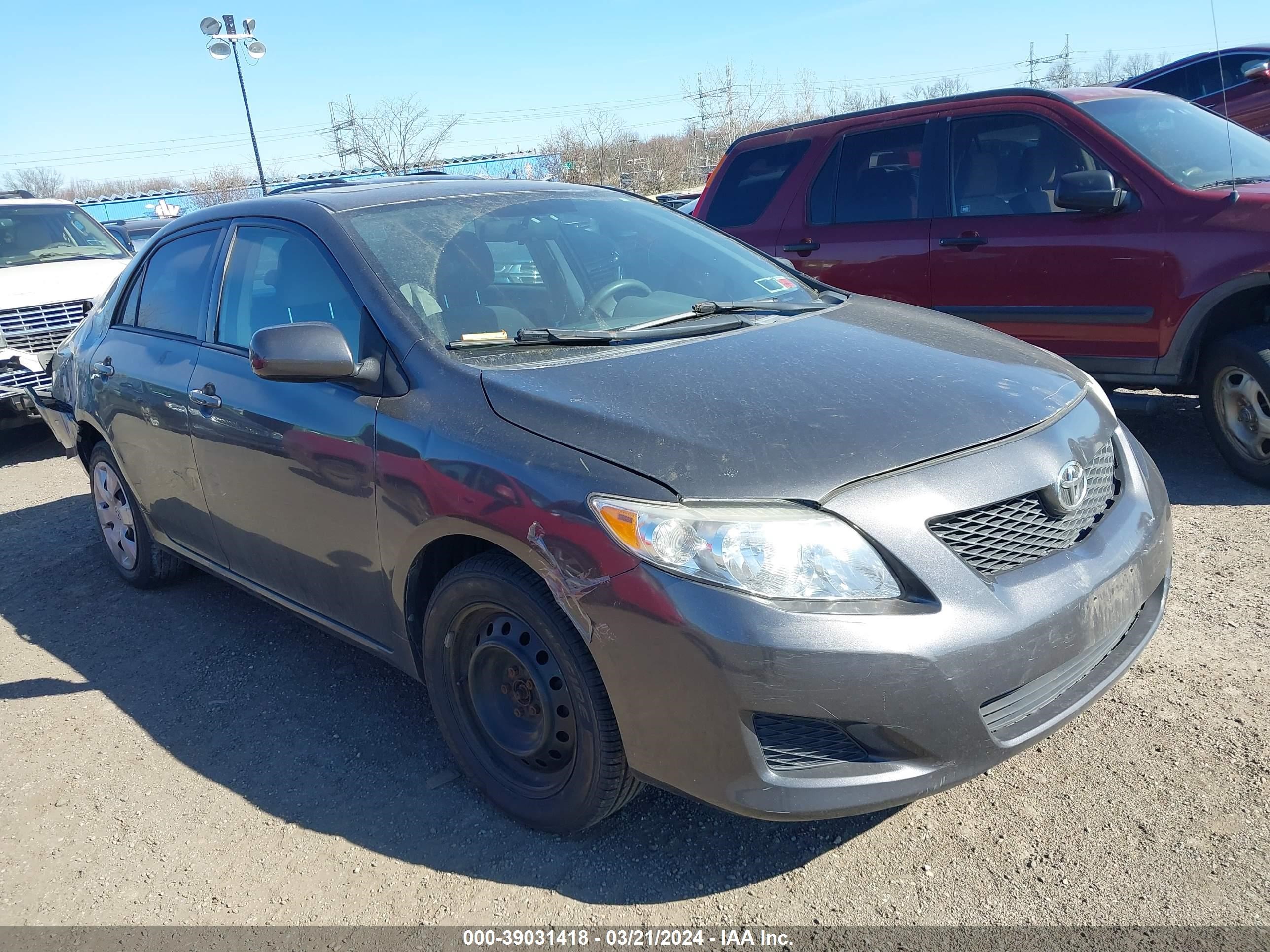 TOYOTA COROLLA 2010 2t1bu4ee3ac380760