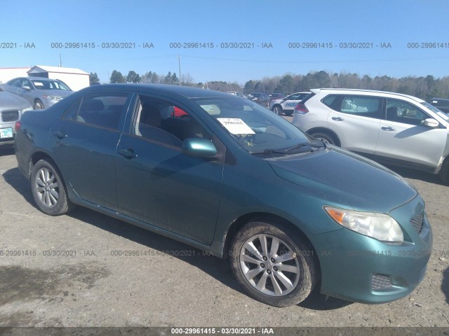 TOYOTA COROLLA 2010 2t1bu4ee3ac381245