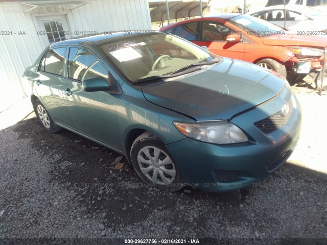 TOYOTA COROLLA 2010 2t1bu4ee3ac393122