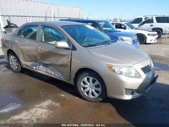 TOYOTA COROLLA 2010 2t1bu4ee3ac395792