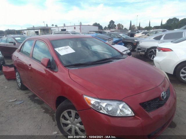 TOYOTA COROLLA 2010 2t1bu4ee3ac398305