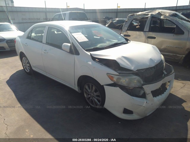 TOYOTA COROLLA 2010 2t1bu4ee3ac398479