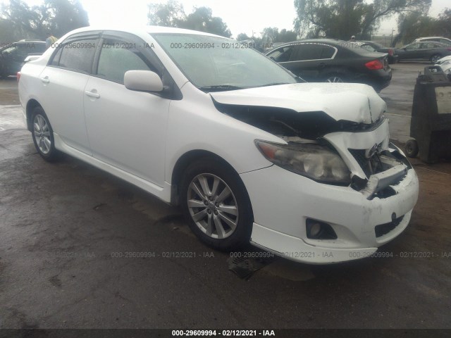 TOYOTA COROLLA 2010 2t1bu4ee3ac408279