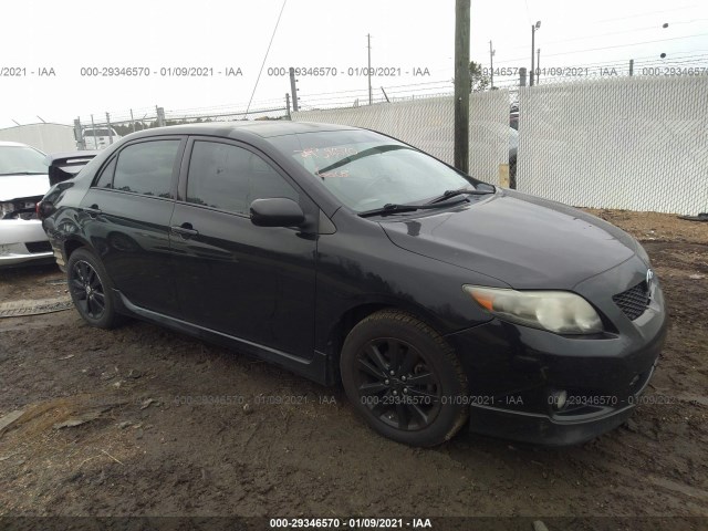 TOYOTA COROLLA 2010 2t1bu4ee3ac417726