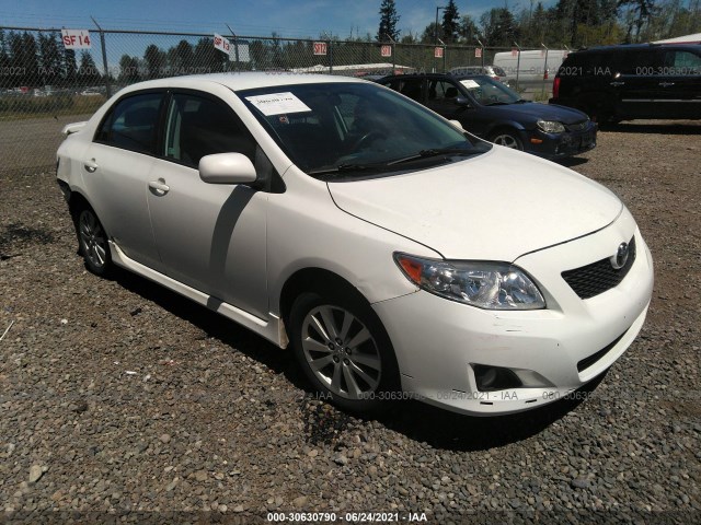 TOYOTA COROLLA 2010 2t1bu4ee3ac418729