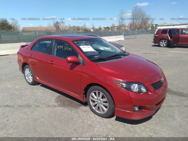 TOYOTA COROLLA 2010 2t1bu4ee3ac429052