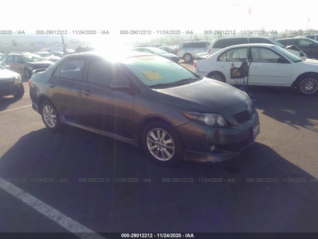 TOYOTA COROLLA 2010 2t1bu4ee3ac432274