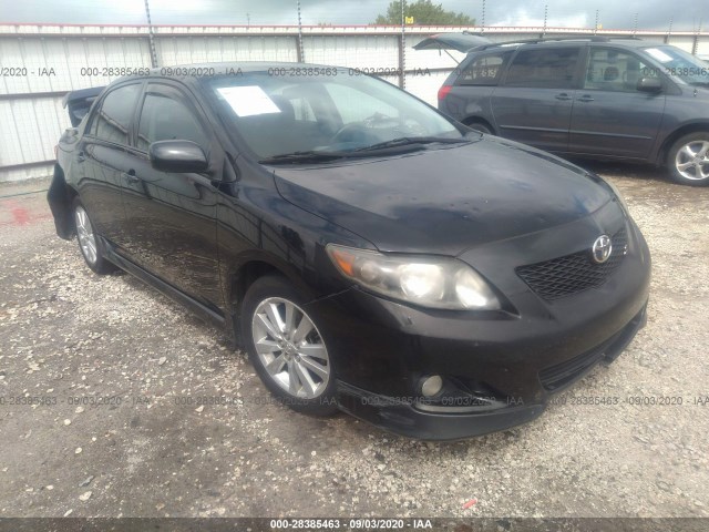 TOYOTA COROLLA 2010 2t1bu4ee3ac433618