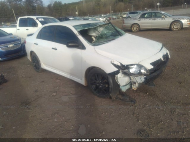 TOYOTA COROLLA 2010 2t1bu4ee3ac433635