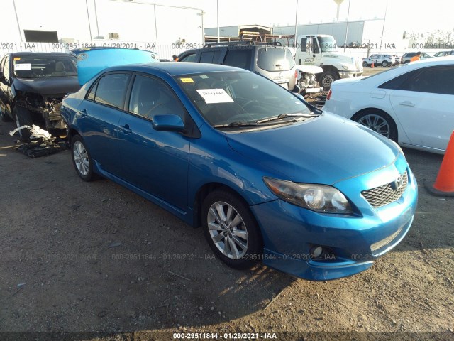 TOYOTA COROLLA 2010 2t1bu4ee3ac443498