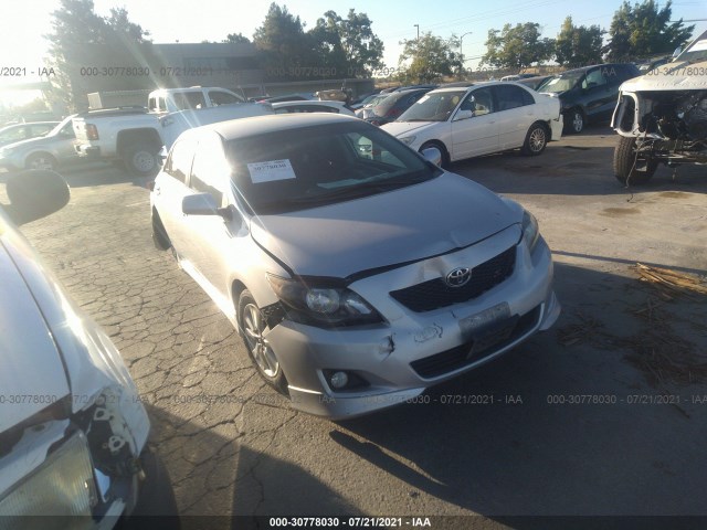 TOYOTA COROLLA 2010 2t1bu4ee3ac443906