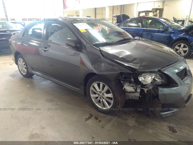 TOYOTA COROLLA 2010 2t1bu4ee3ac446434