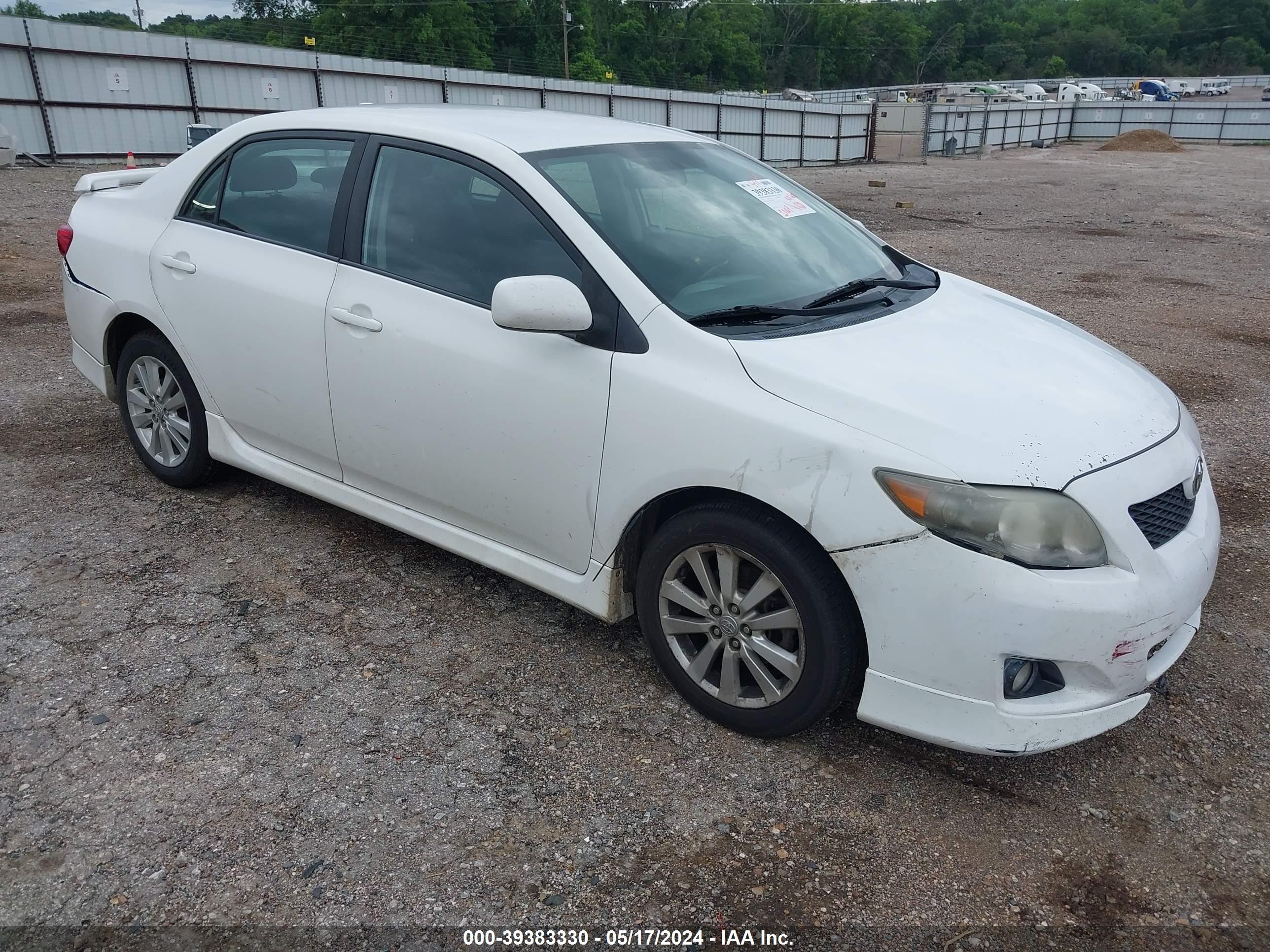 TOYOTA COROLLA 2010 2t1bu4ee3ac453657