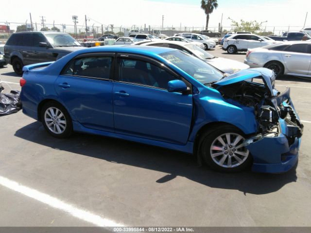 TOYOTA COROLLA 2010 2t1bu4ee3ac454551