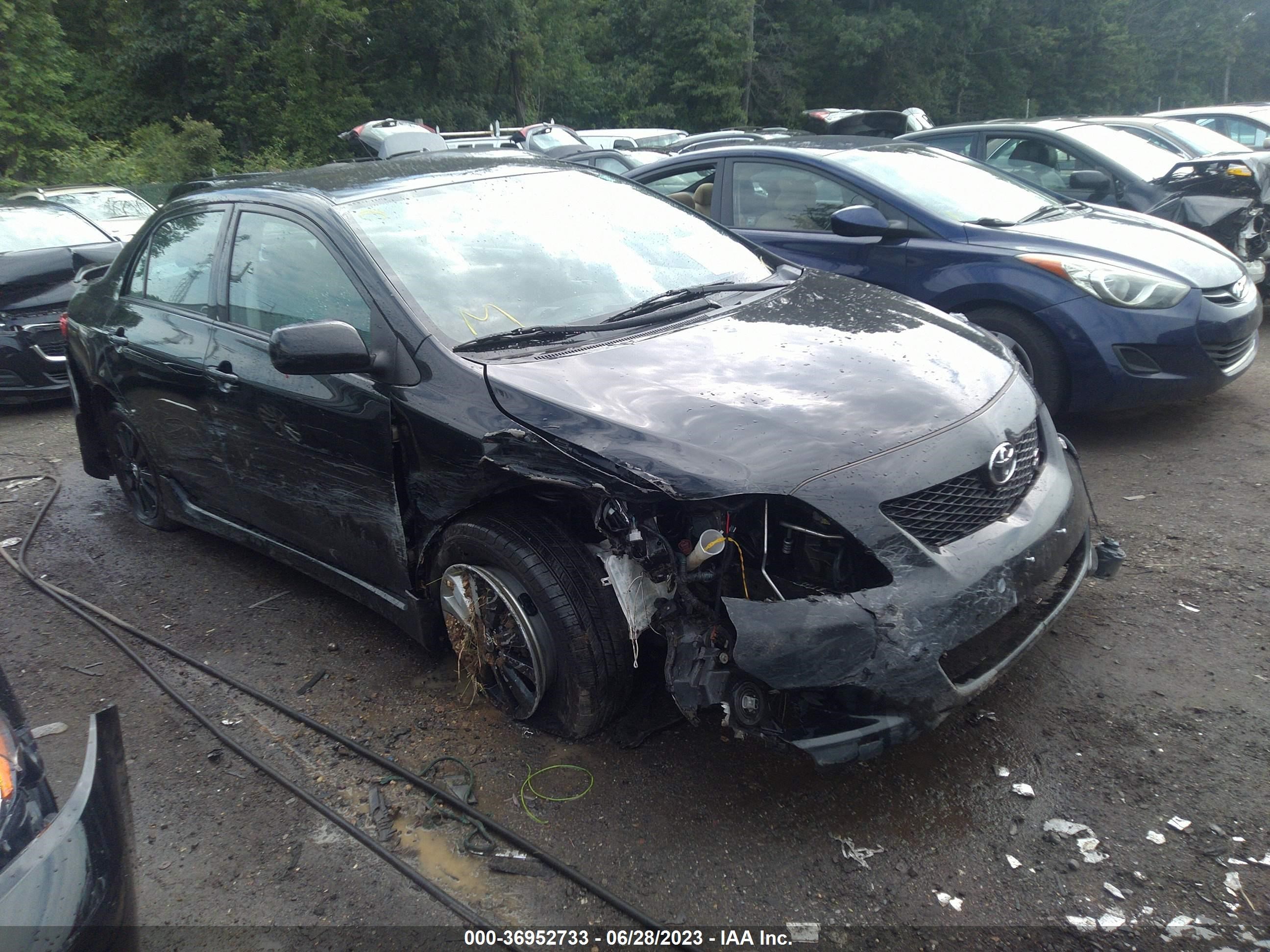 TOYOTA COROLLA 2010 2t1bu4ee3ac454694