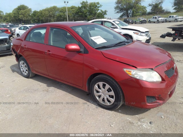 TOYOTA COROLLA 2010 2t1bu4ee3ac457708