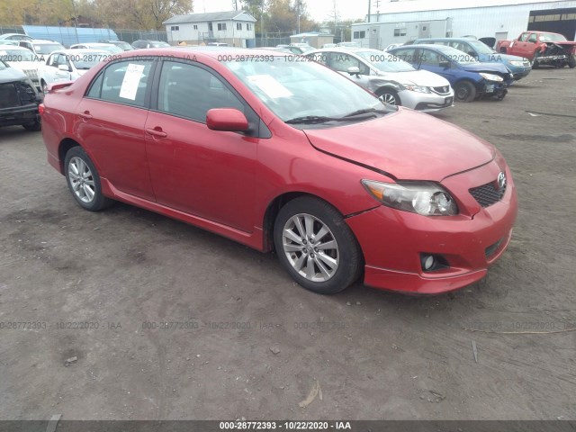 TOYOTA COROLLA 2010 2t1bu4ee3ac459524