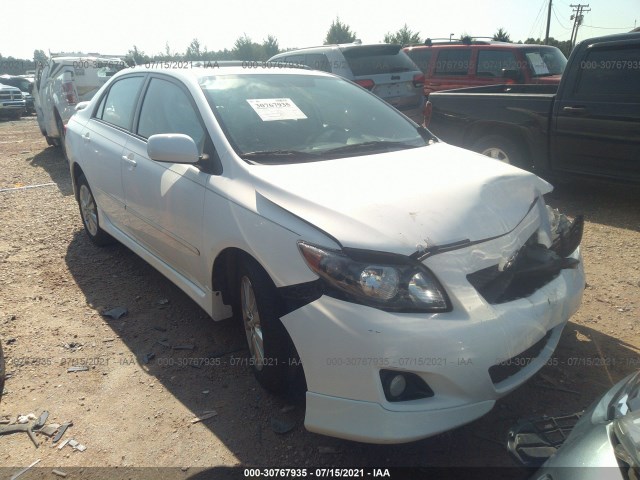 TOYOTA COROLLA 2010 2t1bu4ee3ac462603