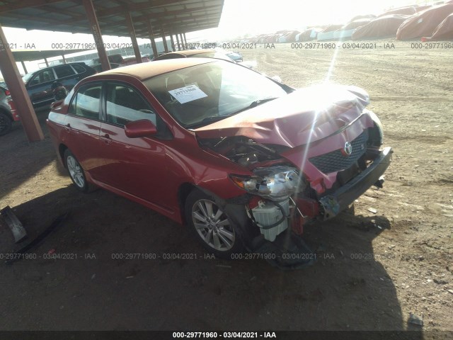 TOYOTA COROLLA 2010 2t1bu4ee3ac481765