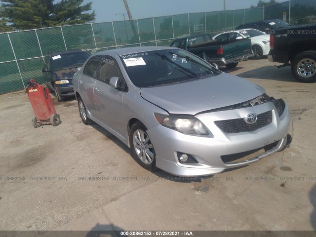 TOYOTA COROLLA 2010 2t1bu4ee3ac482091