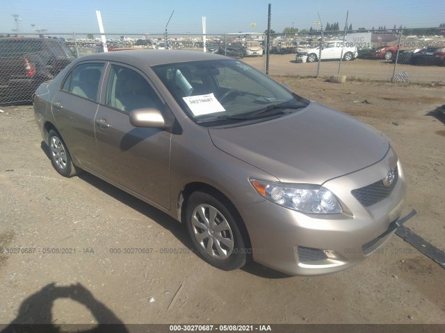 TOYOTA COROLLA 2010 2t1bu4ee3ac489316