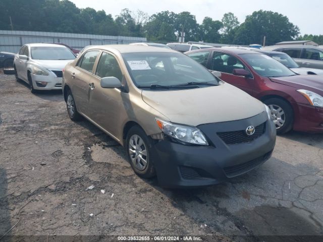 TOYOTA COROLLA 2010 2t1bu4ee3ac503635