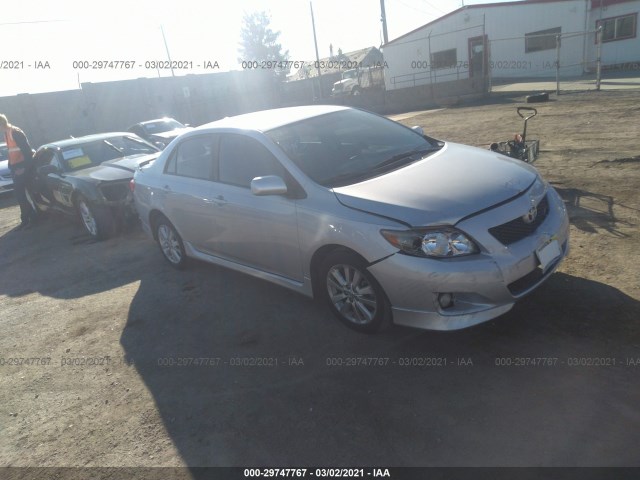 TOYOTA COROLLA 2010 2t1bu4ee3ac504011