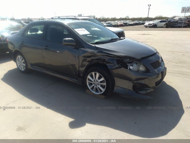 TOYOTA COROLLA 2010 2t1bu4ee3ac510021