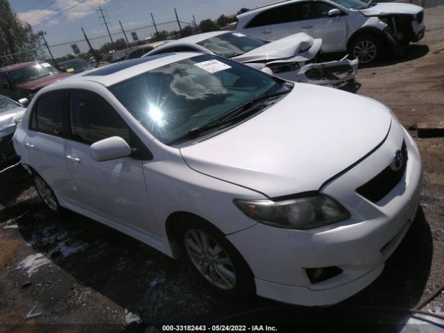 TOYOTA COROLLA 2010 2t1bu4ee3ac514554