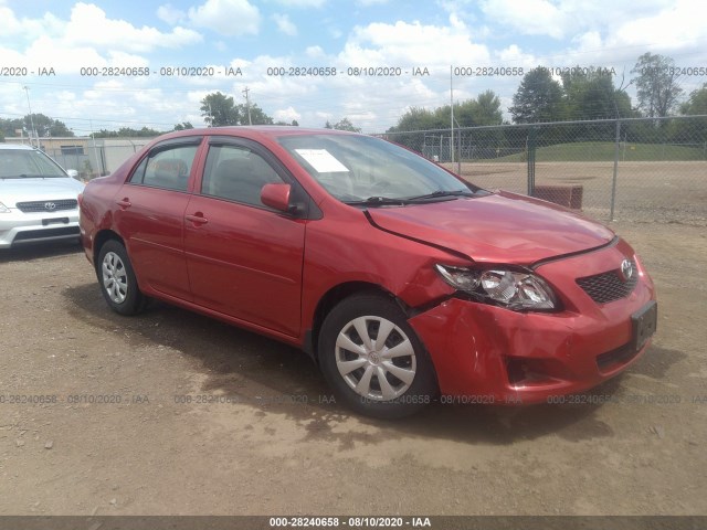 TOYOTA COROLLA 2010 2t1bu4ee3ac524162