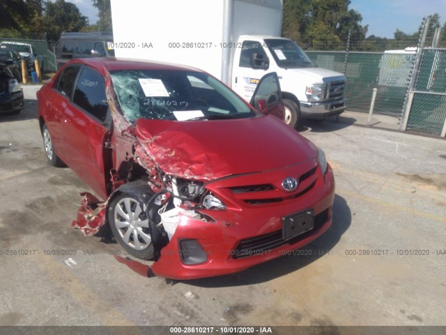 TOYOTA COROLLA 2011 2t1bu4ee3bc554604