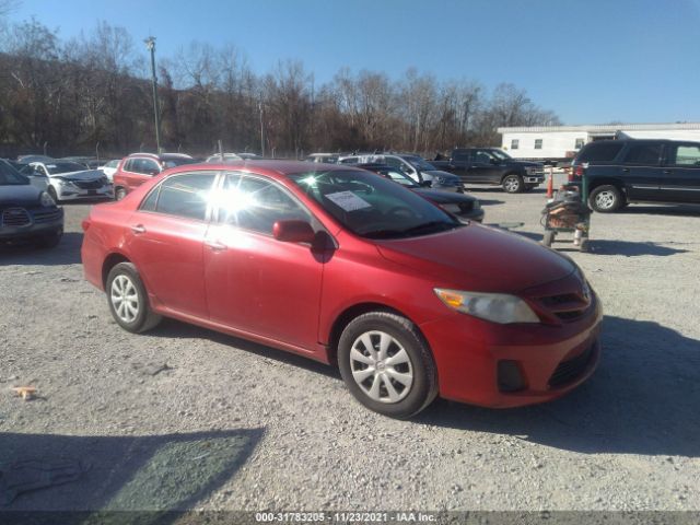 TOYOTA COROLLA 2011 2t1bu4ee3bc612937