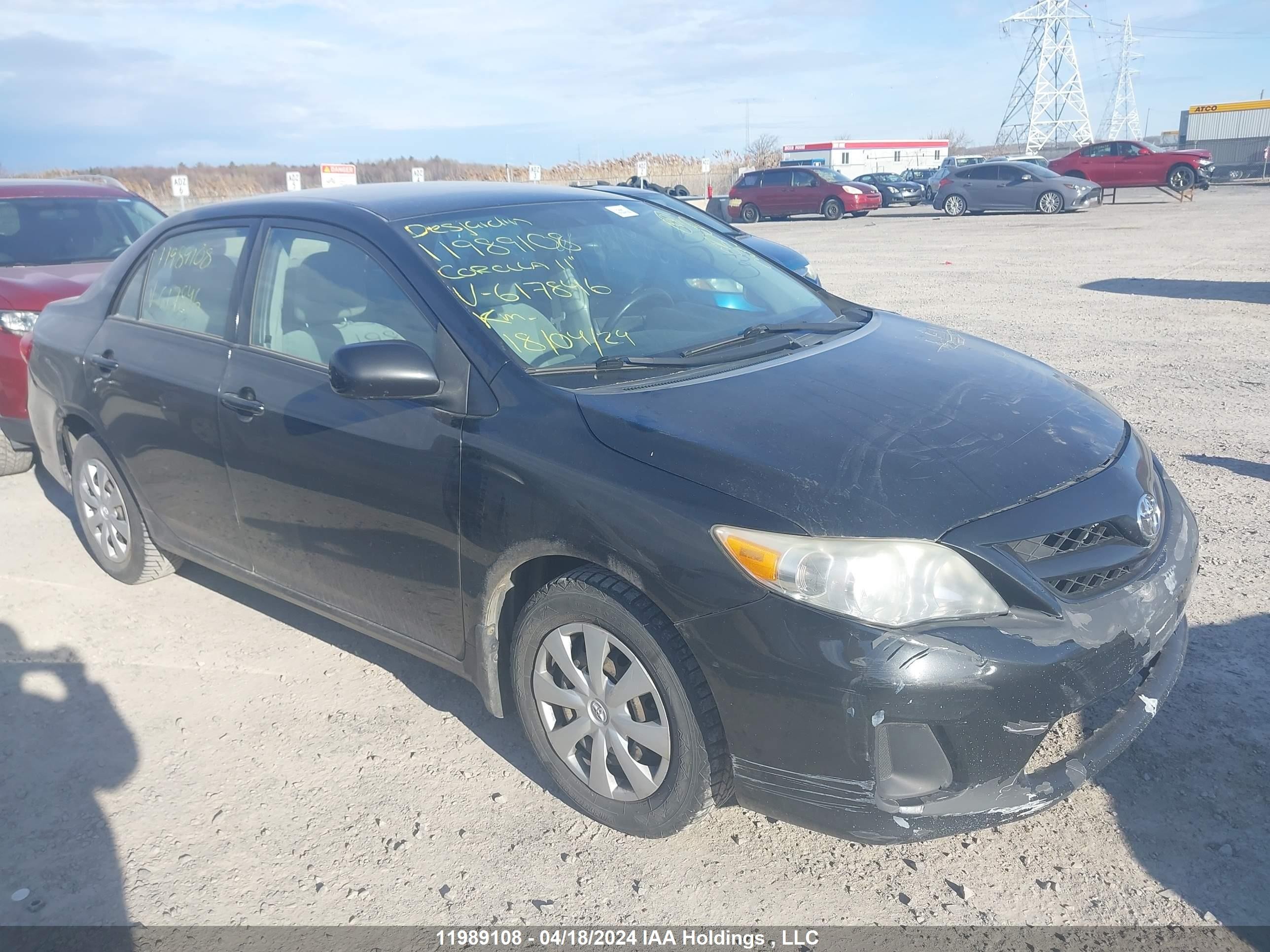 TOYOTA COROLLA 2011 2t1bu4ee3bc617846