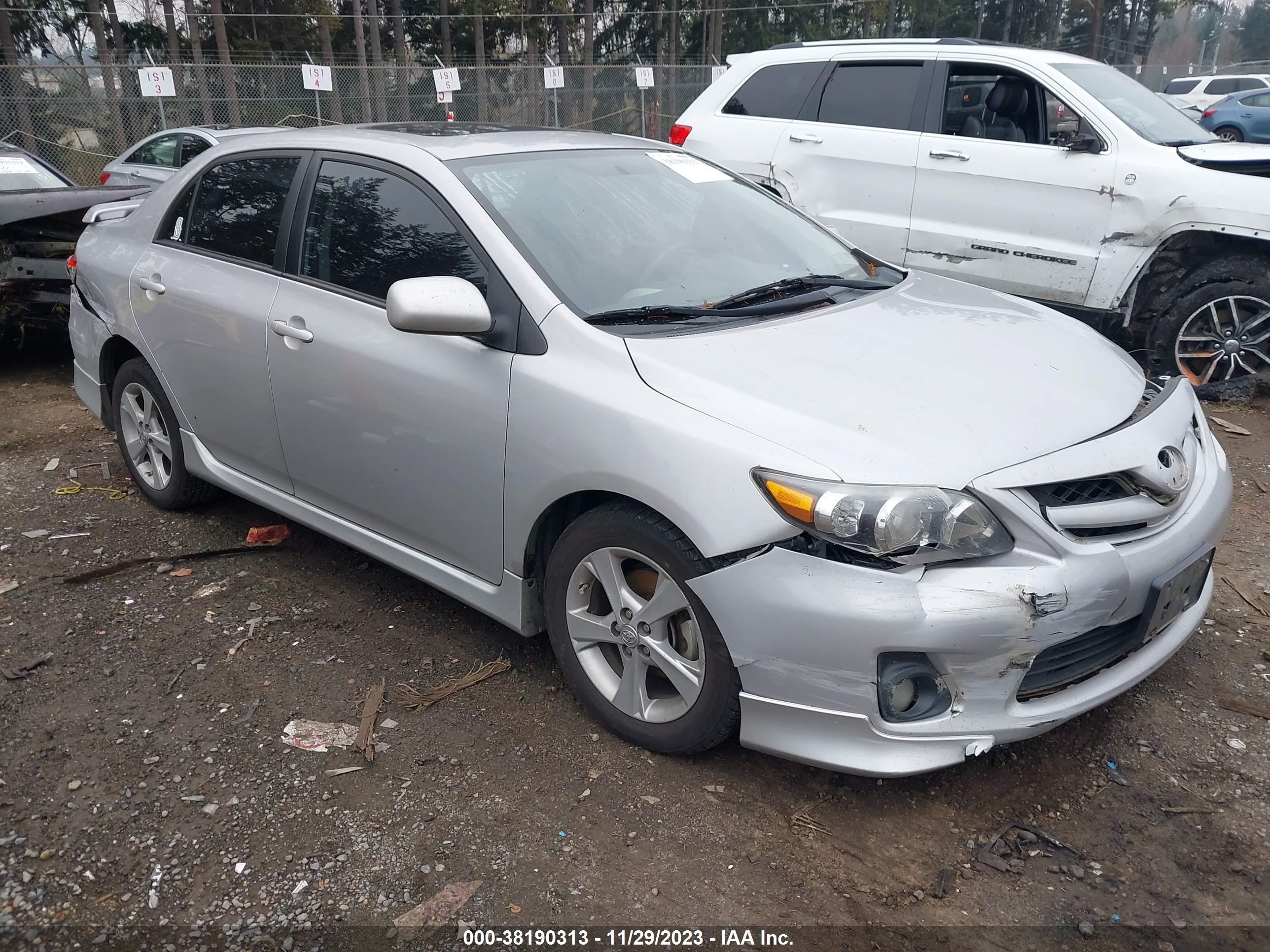 TOYOTA COROLLA 2011 2t1bu4ee3bc706199