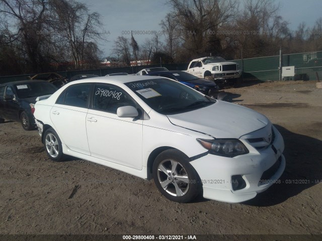 TOYOTA COROLLA 2011 2t1bu4ee3bc729580