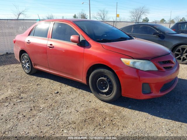 TOYOTA COROLLA 2012 2t1bu4ee3cc845511