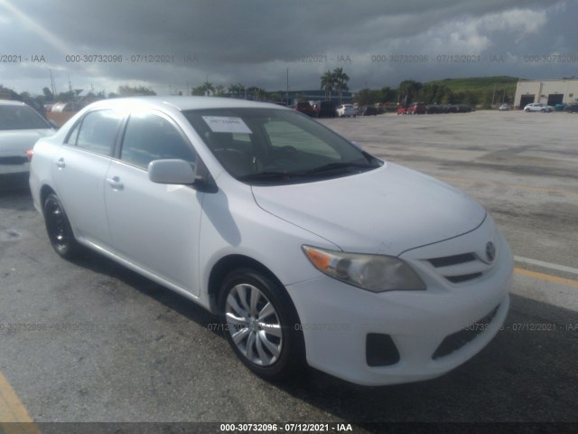 TOYOTA COROLLA 2012 2t1bu4ee3cc893512