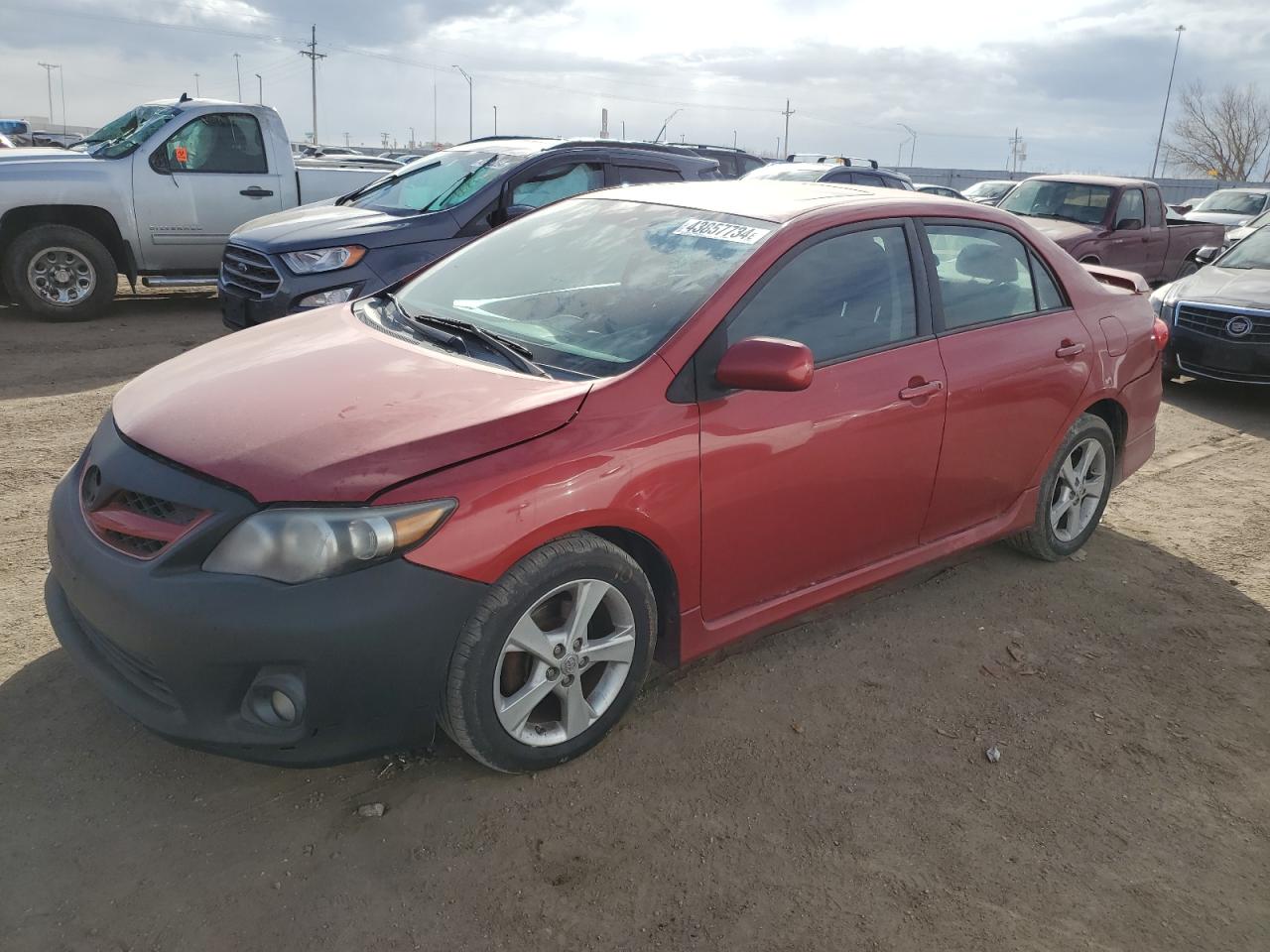 TOYOTA COROLLA 2012 2t1bu4ee3cc900359