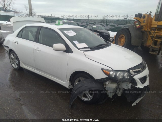 TOYOTA COROLLA 2013 2t1bu4ee3dc019999