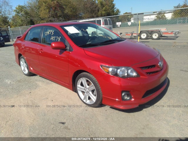 TOYOTA COROLLA 2013 2t1bu4ee3dc063520