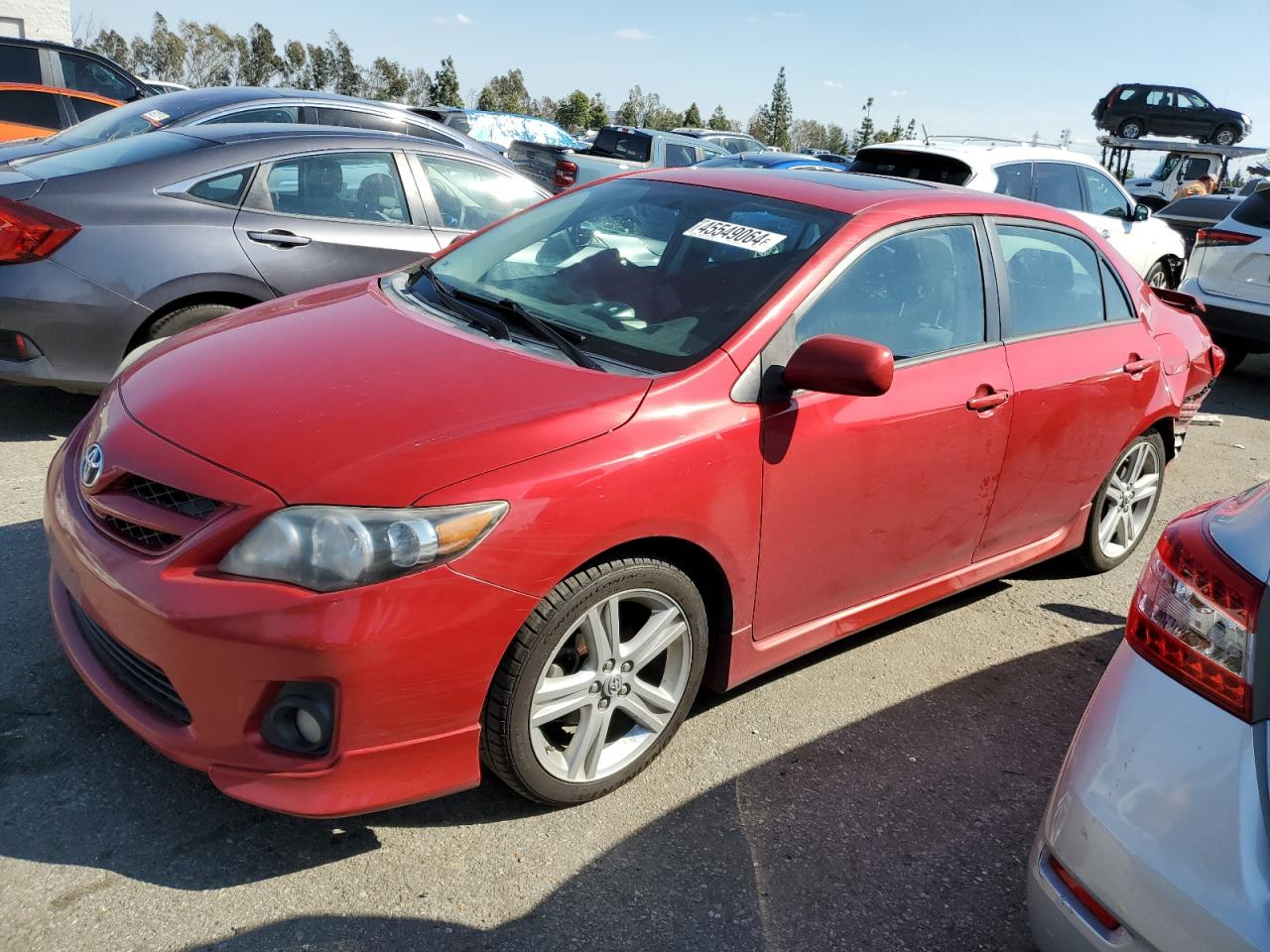 TOYOTA COROLLA 2013 2t1bu4ee3dc124672