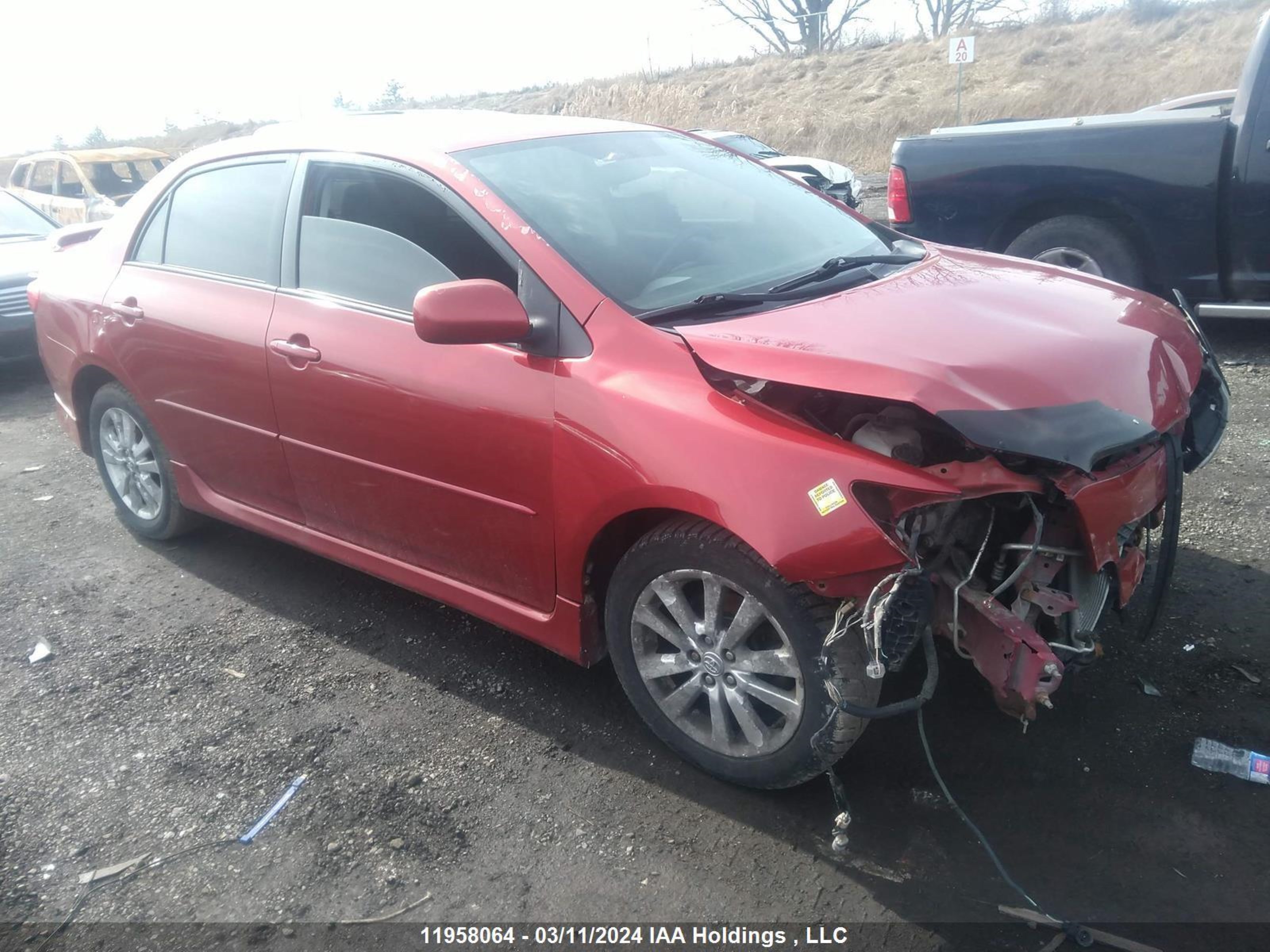 TOYOTA COROLLA 2010 2t1bu4ee4ac218510