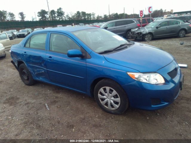 TOYOTA COROLLA 2010 2t1bu4ee4ac234030