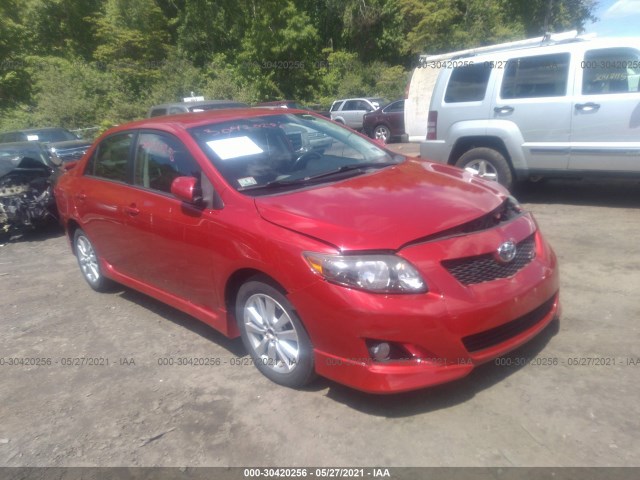 TOYOTA COROLLA 2010 2t1bu4ee4ac249241