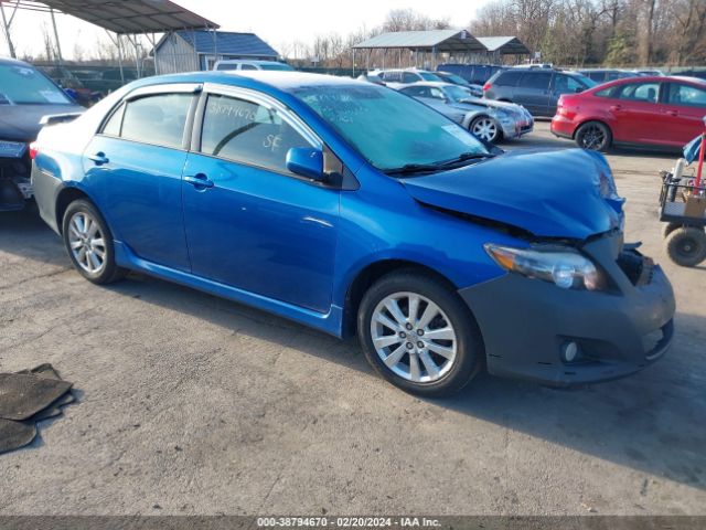 TOYOTA COROLLA 2010 2t1bu4ee4ac251488