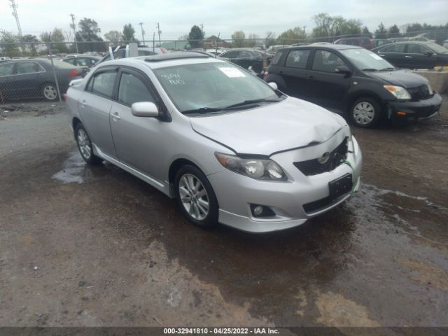 TOYOTA COROLLA 2010 2t1bu4ee4ac252995